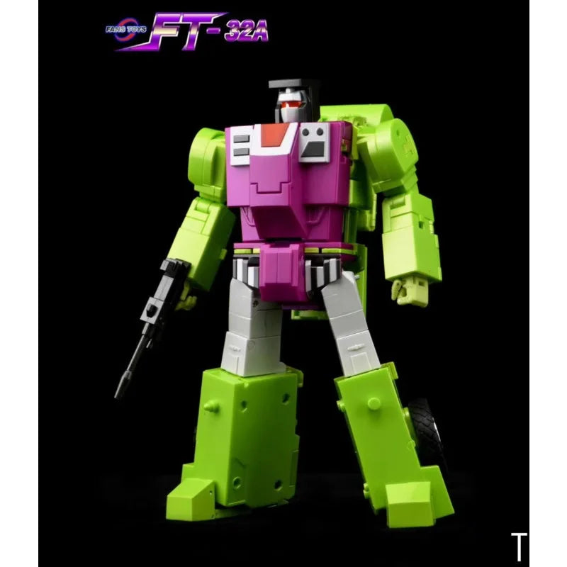 In Stock Super Strong FansToys GEHRY FT-32A FT32A Devastat Scraper Combination Action Figures G1 Forklift Robot