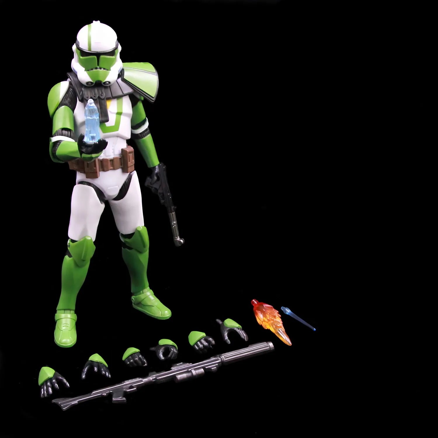 New Body(JOV3.0) - Star Wars 104th Trooper Wolf Pack Boost Sinker Comet Kamino ARC Trooper Grey Team 6" Action Figure Clone Toys