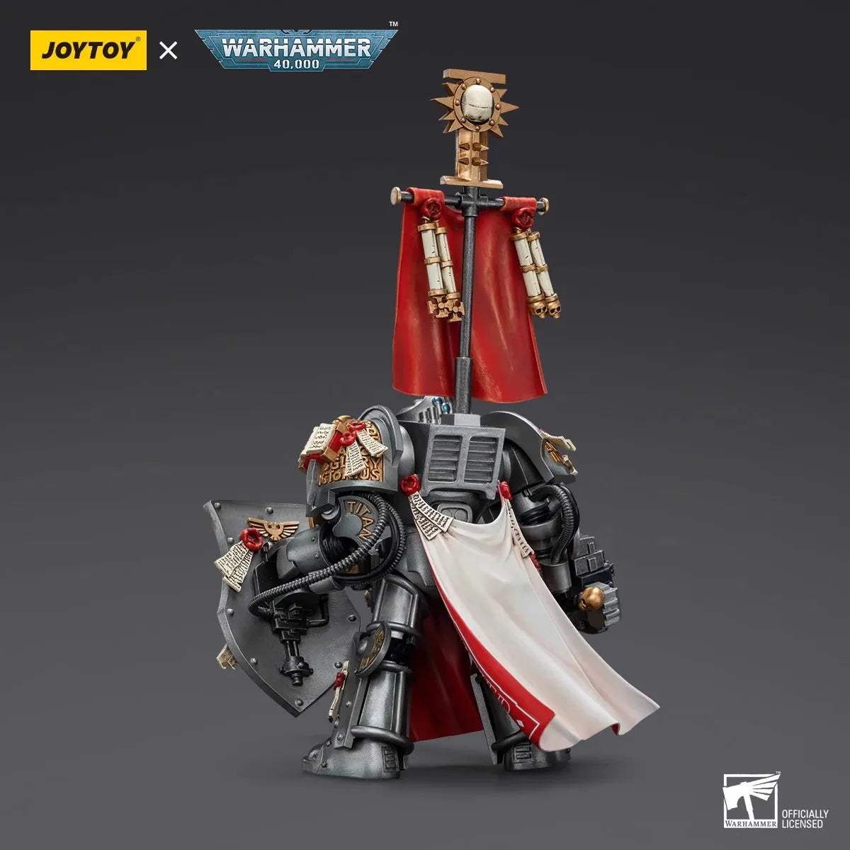 Joytoy Warhammer 1/18 Actionfiguren Grey Knights Kaldor Draigo Modell Toy Boy Geschenke 3,75 Zoll