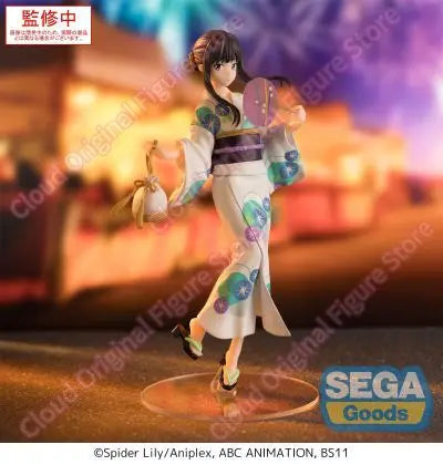In Stock 100% Original SEGA Lycoris Recoil Inoue Takina Nishikigi Chisato PVC Anime Figures Action Figure Model Toys Hobby