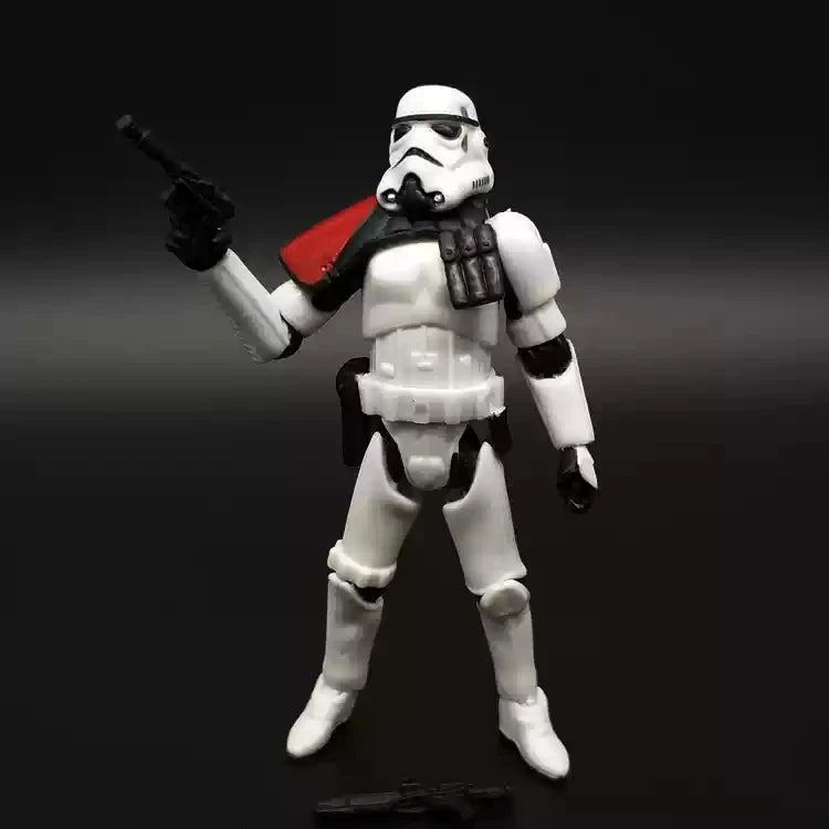 Bulk Cargo Star Wars Series 3.75inch Black Knight Storm White Warrior Action Figure Model Toy Hobby Gift