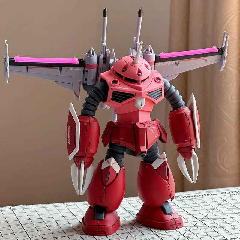 HG 1/144 260 Justice Z'Gok Athrun Zala Custom Mech Assembly Model Kit Action Figure Boys' Puzzle Toy Desktop Ornament Gift