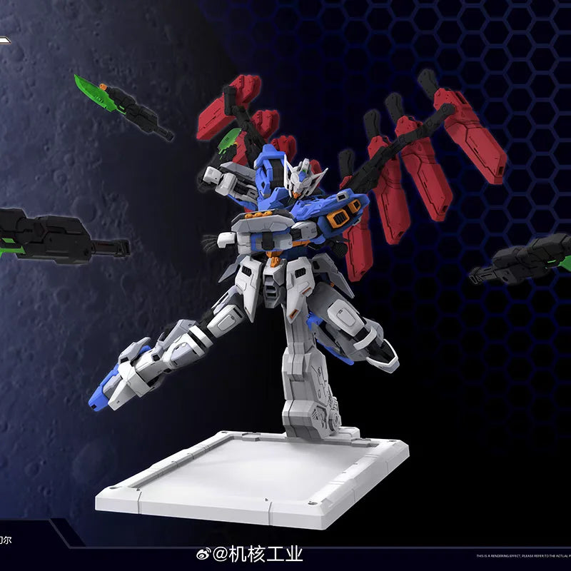 1/100 Scale Mecha Core Industry Ixchel Geowei Action Figure Assembly Model Kit Movable Collectible Toy  Action Figures Boy Gift