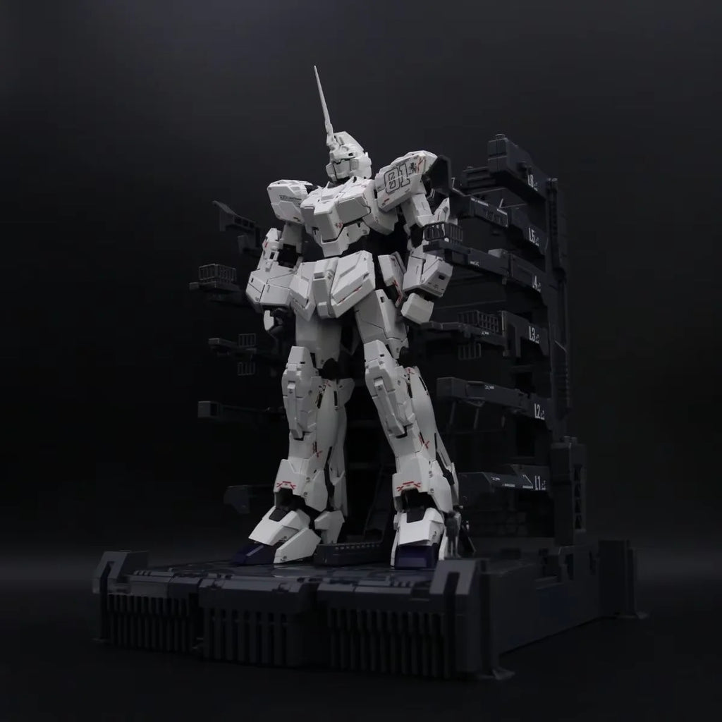 SS Model 2201 KO MGEX Unicorn Fighter Revised Version Action Figure 1/100 Assembly Model Kit Room Decor Birthday Gift