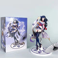 22cm Genshin Impact Beelzebul Anime Figure Raiden Shogun Gk Action Figure Pvc Statue Figurine Model Doll Decoration Toys Gift