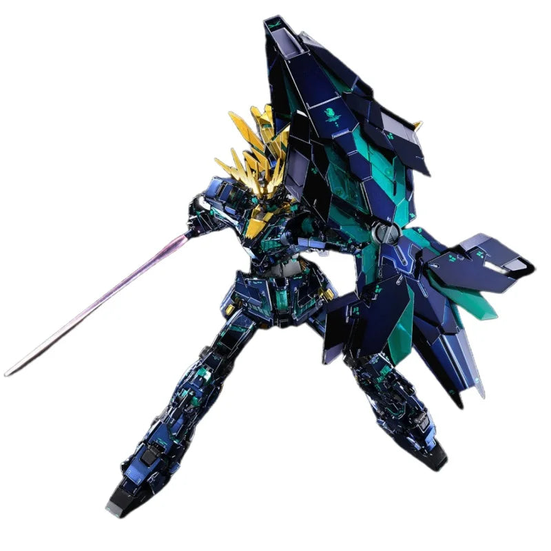 BANDAI Genuine Anime Figure UNICORN GUNDAM 02 BANSHEE NORN (FINAL BATTLE Ver.)(SPECIAL COATING) RX-O[N] Assembled Model Toy