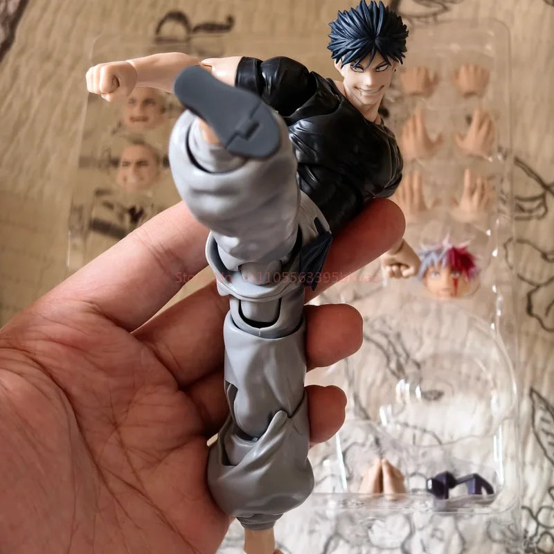 Bandai In Stock S.H.Figuarts SHF Jujutsu Kaisen Fushiguro Toji Anime Action Figure Collectible Model Toys Gift For Anime Fans