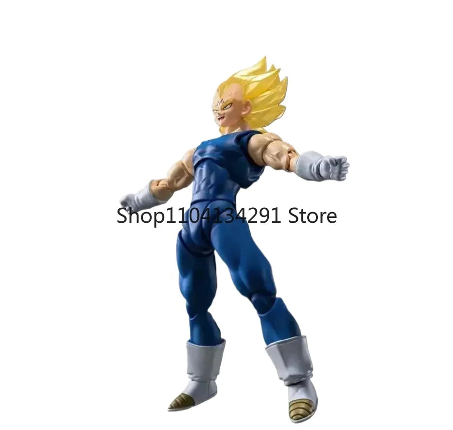 In Stock Original Bandai Sh Figuarts Dragon Ball Z Majin Vegeta Action Figure Exclusive Edition Model Toys Pvc Gift Anime Figura