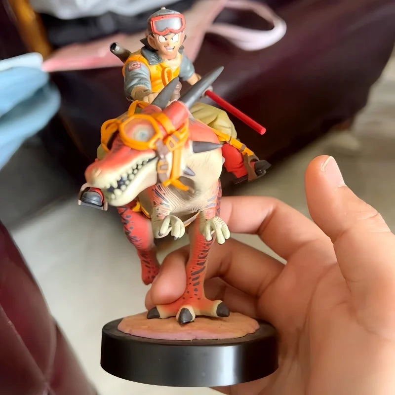 Hot Sale Dragon Ball Pvc Anime Figures Gk Son Goku Riding Dragon Costumes Action Decoration Ornaments Model Toys Childrens Gifts
