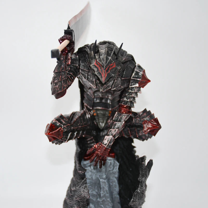 25cm Berserk Guts L Anime Figure Guts Berserker Armor Action Figure Berserk Black Swordsman Figurine Collectible Model Doll Toys