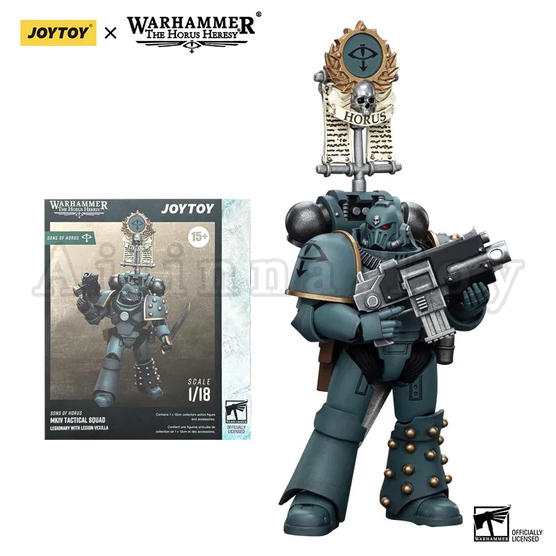 JOYTOY 1/18 Action Figure The Horus Heresy Sons of Horus Figures And Dreadnought Anime Model Toy