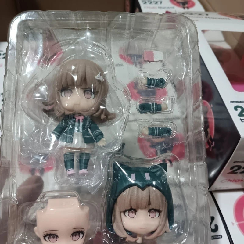 Anime Danganronpa Action Figures Dangan Ronpa Nanami ChiaKi 2227# Q version PVC Model Doll Cartoon Movable Figure Christmas Gift