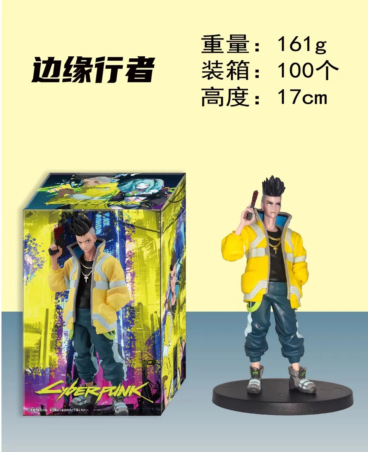 Cyberpunk Edgerunners Lucy David Rebecca Anime Figure Model Collectible Art Toy For Desktop Bookshelf Decoration Anime