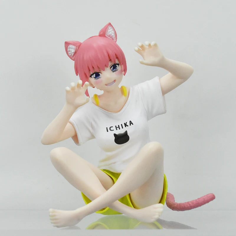 Anime DeadPrinc Figurine GK Rabbit Flova Action Figure Yotsuba Nakano Ichika Statue Azur Lane MNF Le Malin Figure Bunny Doll Toy