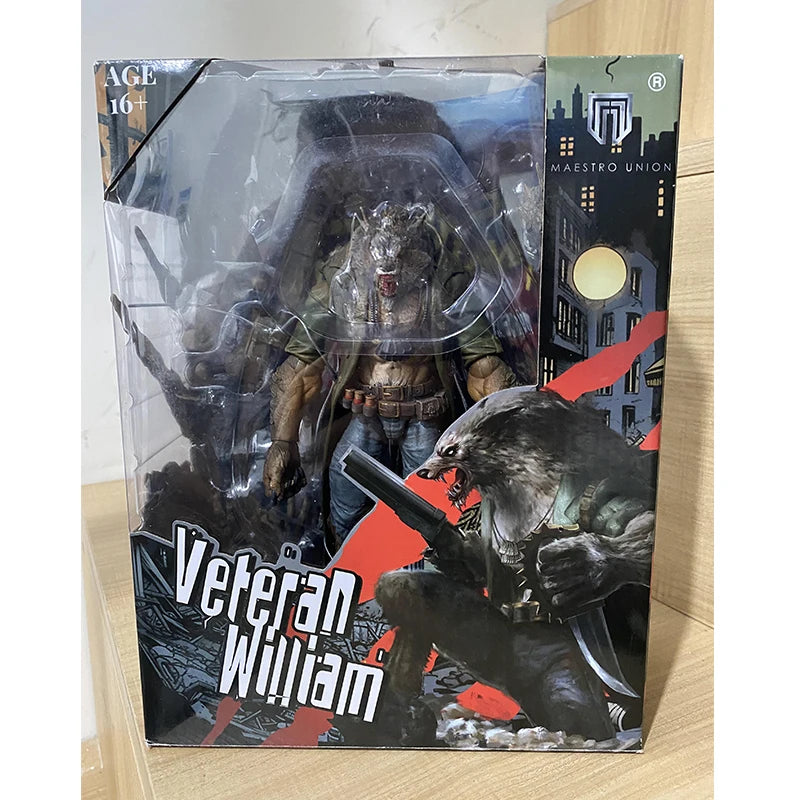 In Stock  Original Jiang Meng 1/12 Furayplanet Series Veteran William 7.7inch Anime Action Figure Model Collection Figurine Toys