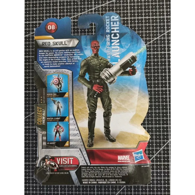 New Original Hasbro MARVEL RED SKULL Action Figure Toys Gifts Collection