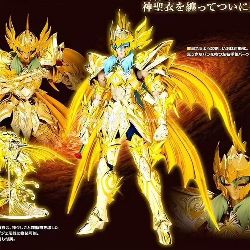 В наличност BANDAI Saint Cloth Myth EX Pisces Aphrodite Golden Soul Аниме Подвижна Колекционерска Фигурка Модел Играчка