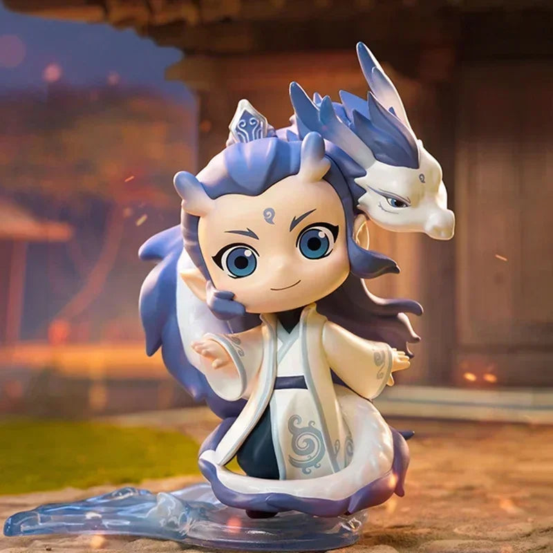 POP MART NeZha2Born Bonds Series Blind Box Toys Kawaii Anime Action Figure Surprise Mystery Box Dolls Girls Gift