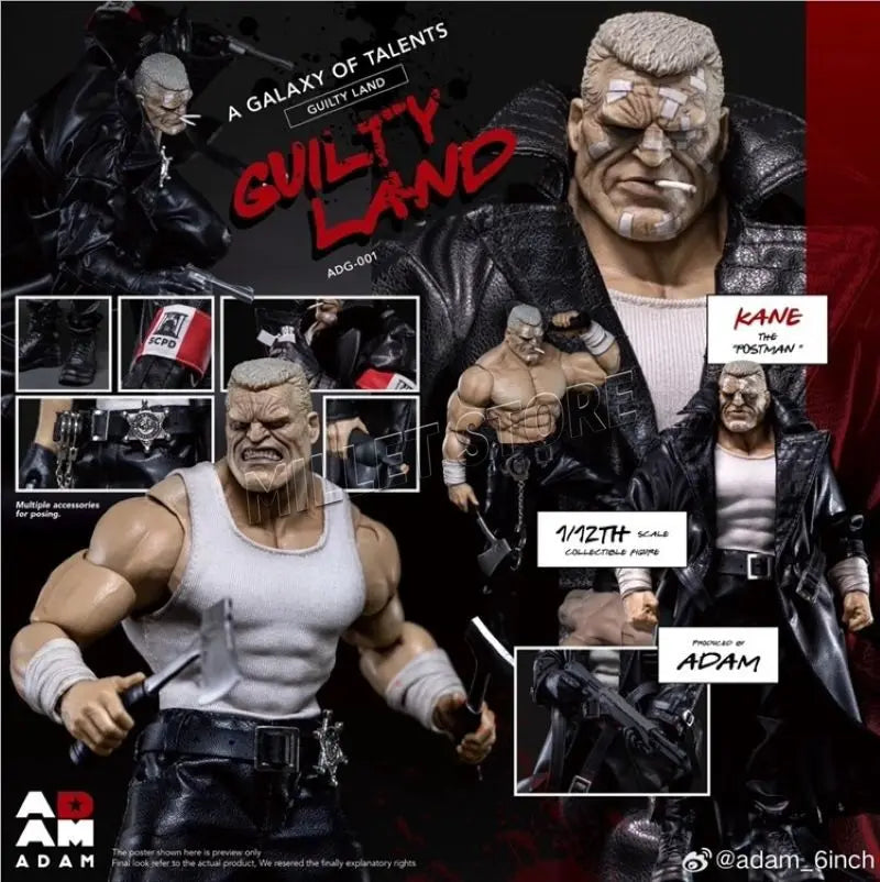 ADG-001 Evil Capital Postman Kane 1/12 Movable Doll Boy Gift Model Toy in Stock