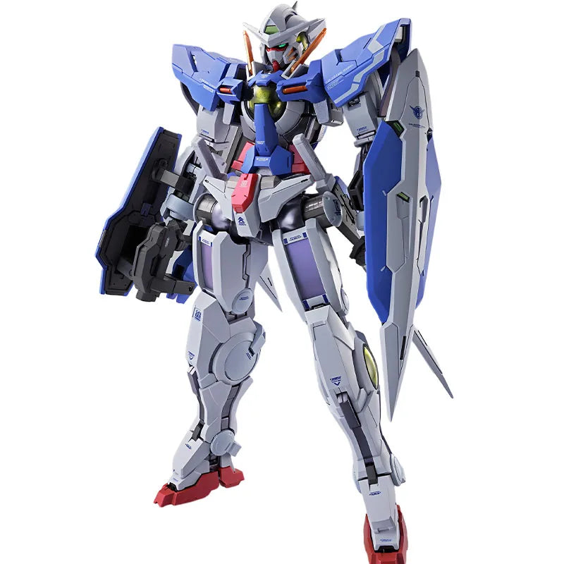 Bandai Original Mobile Gundam METAL BUILD GUNDAM EXIA METAL BUILD 180mm Anime Action Figures Toys for Boys Gift Model Ornaments