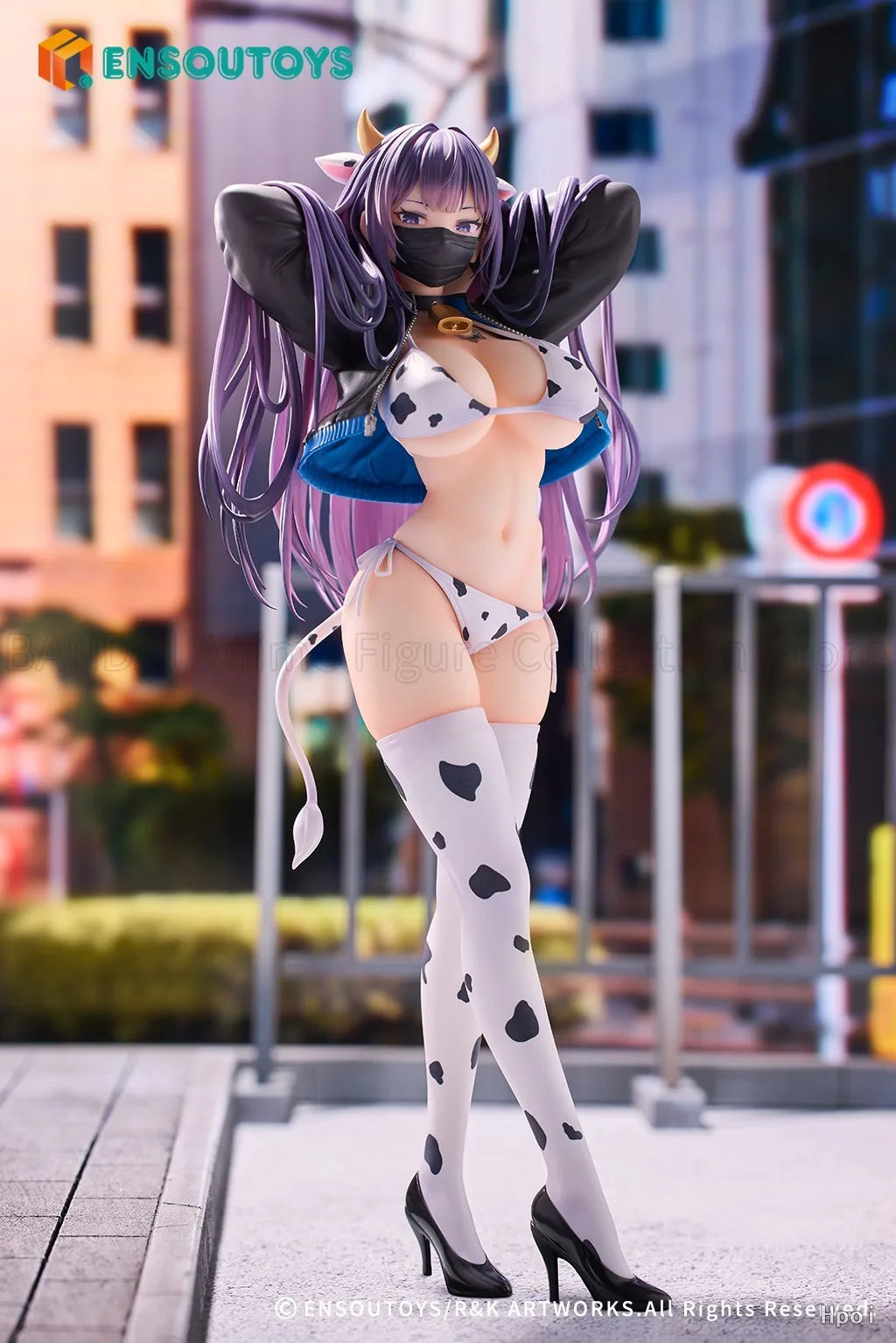 Original ENSOUTOYS Yuna/Sayuri Dairy Cow Ver. Limited Edition Toys Collection Model Ornaments Birthday Gifts