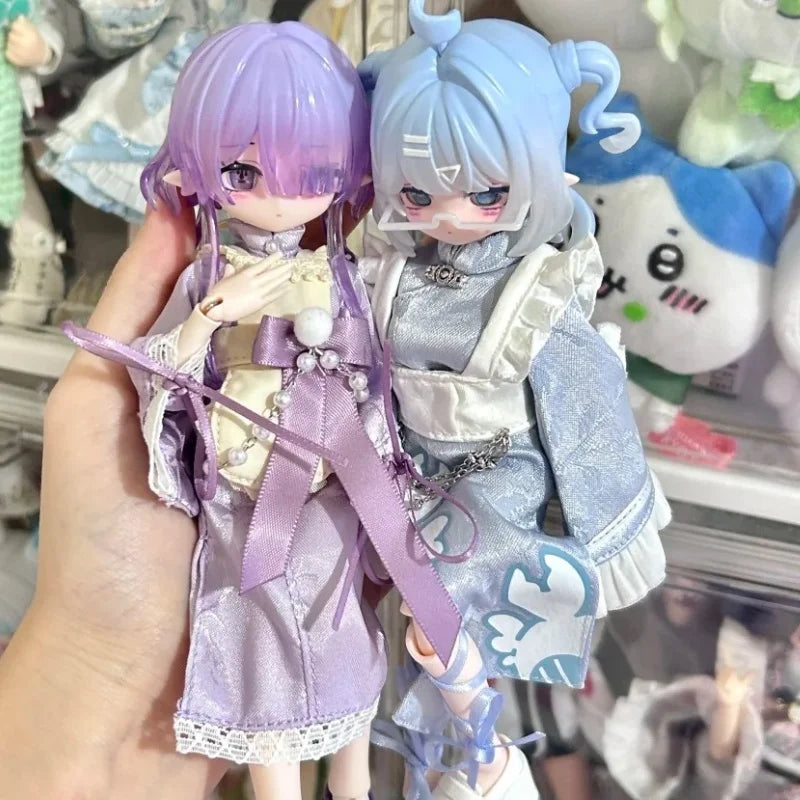 Genuine Come4free Minty 1/8 Bjd Ocean Gem Series Blind Box Articulated Action Figure 8 Point Bjd Model Collectible Toy Play Gift