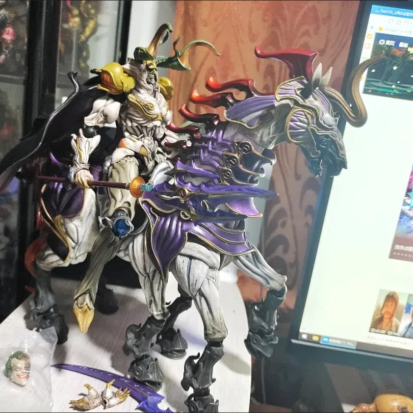 in stock PLAY ARTS Modified  Fl Ft Odin Ancient God of War PA Modified Movable Figure Boxed Model birthday present