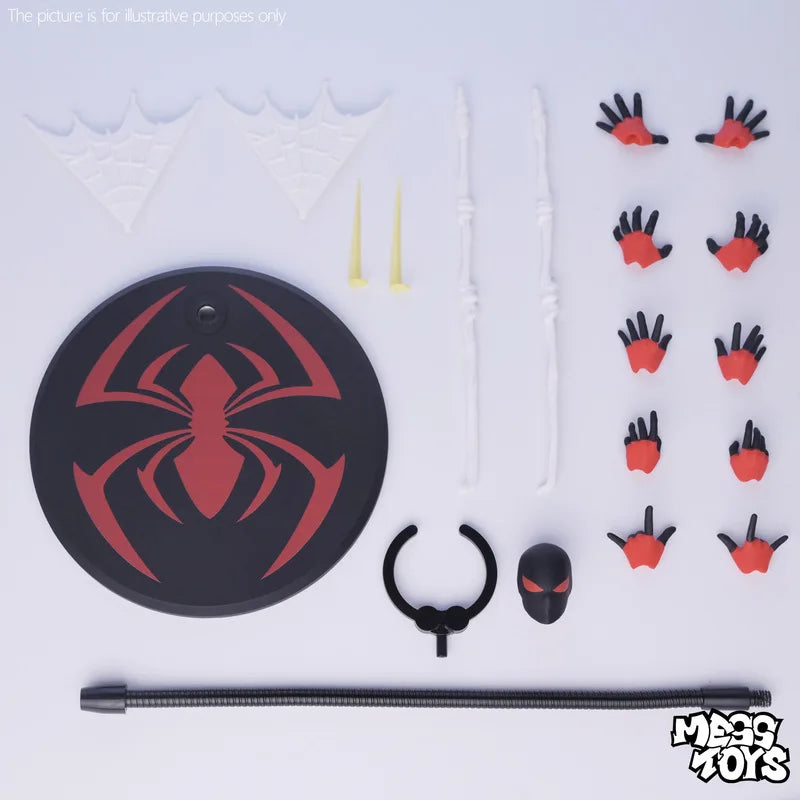 Mess Toys Spiderman Action Figure Superior Spider Man Kaine Peter Parker Ultimate Neighbor Collectible Model Gift Toys
