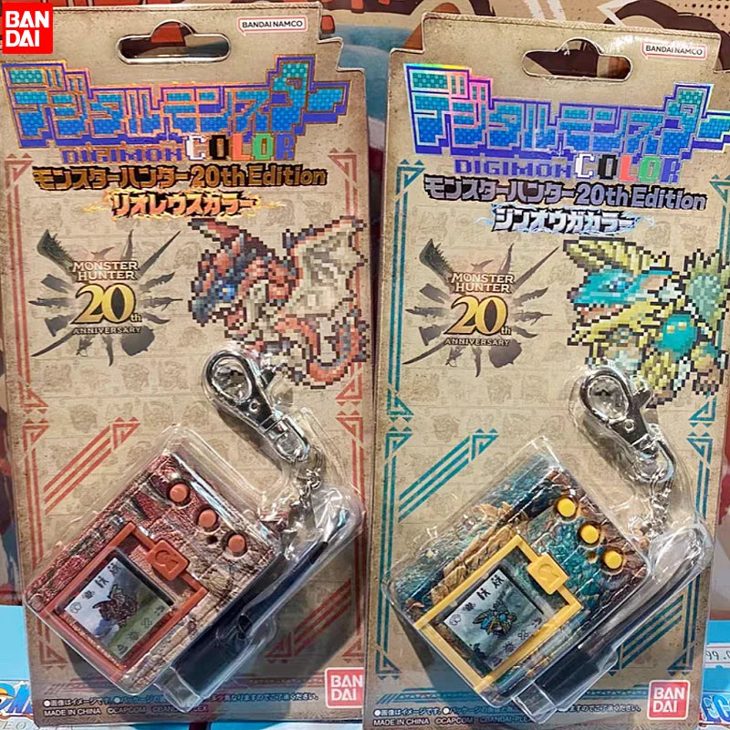 New Original Bandai Pb 20th Limited Monster Digimon Tyrannosaurus X Monster Hunter Garage Kit Action Figure Toys Children Gift