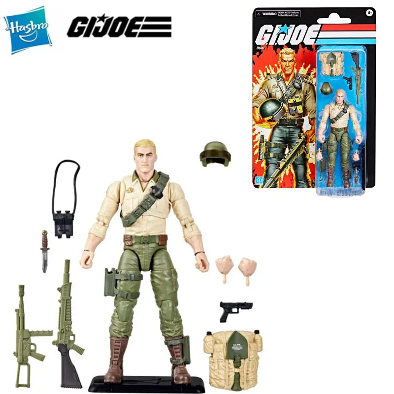 In stock Hasbro Classified Series G.i.joe Duke Retro Cardback 16Cm  Action Figure