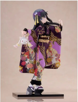 F:NEX Homura Akemi Figure Puella Magi Madoka Magica Rebellion Story Japanese Kimono Style Anime Collectible Hpoi In Stock