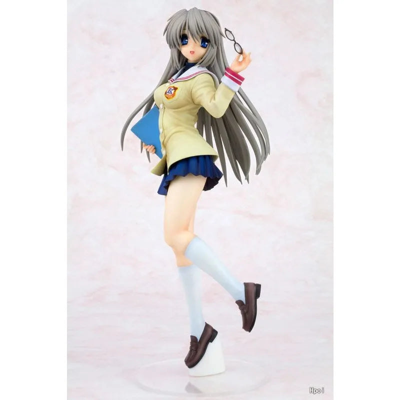 In Stock Original KOTOBUKIYA 4-Leaves CLANNAD Sakagami Tomoyo Uniform Ver. Toys Gifts Decoration Collection Models Figures
