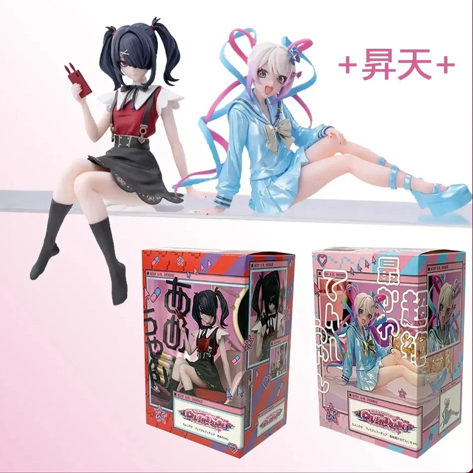 2025 Aixlan NEEDY GIRL OVERDOSE Figure Rain KAnge PVC Action Figure Amine Adult Anime Girl Statue Collectible Figurine Toys Gift