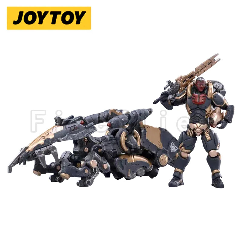 1/18 JOYTOY Action Figure Transformation Mecha Saluk Flame Dragon Cavalry Shadow Anime Model Toy Gift