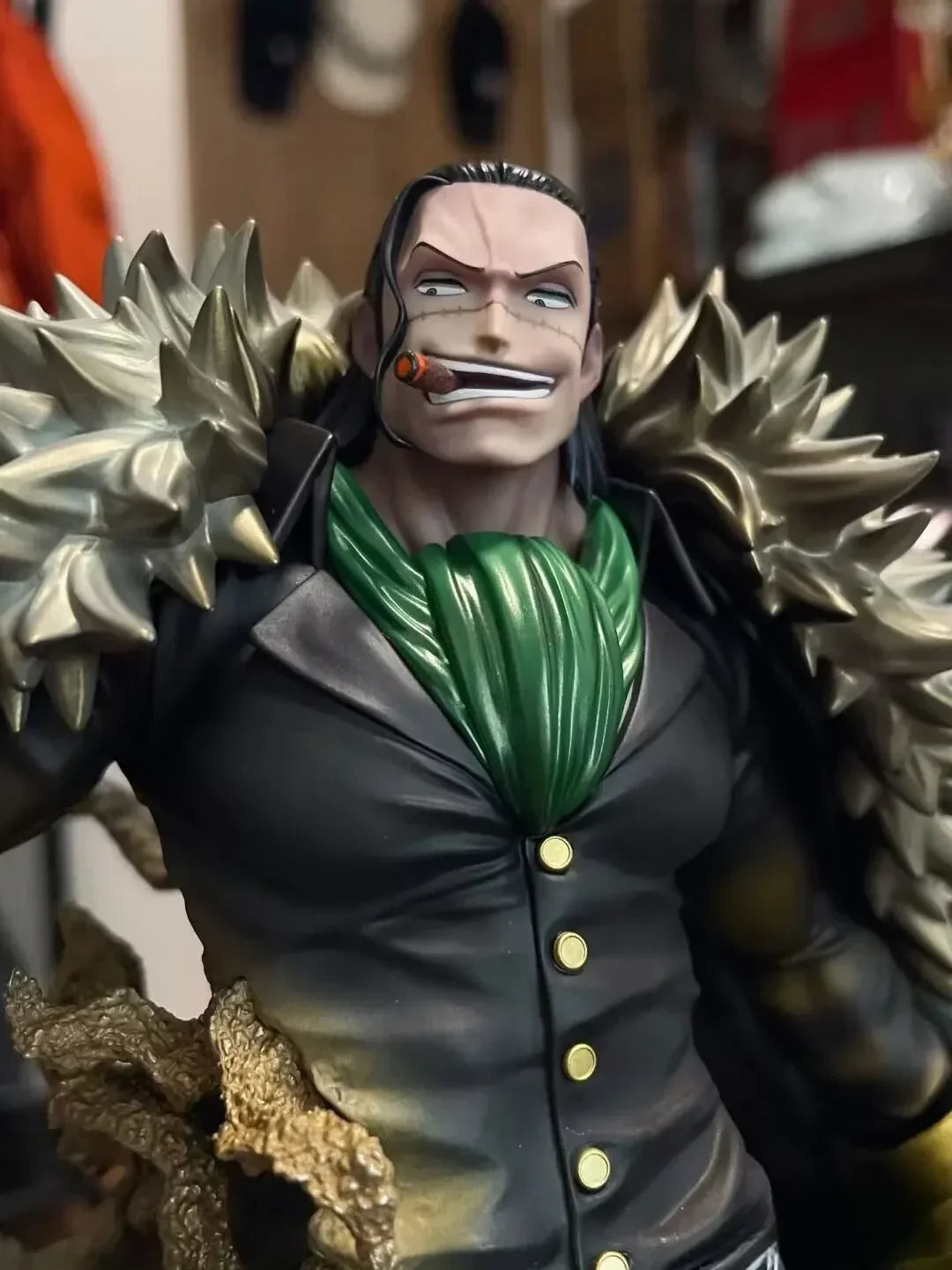 In Stock Megahouse One Piece Sir Crocodile Original Genuine Anime Figure Model Toys For Boys Action Figures Collection Doll Pvc
