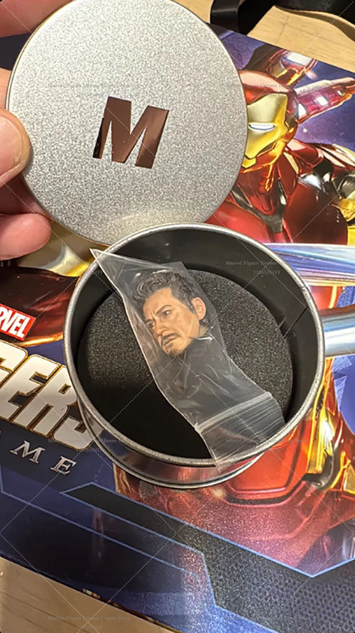048 1/10 Maßstab Kopfskulptur Genie-Erfinder Tony Stark in Kampfpanzerung für 15 cm große Actionfiguren, Soldatensammlungen, Spielzeug auf Lager
