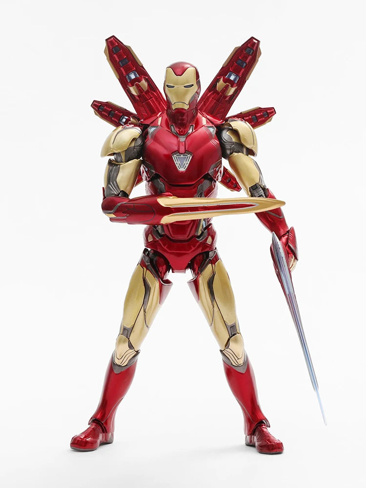 Originales ZD Toy 10TH- Aniversary Series Iron Man Mark 85(2.0) Light 1:10 Scale Iron Collection Infinity Saga Figure Toy