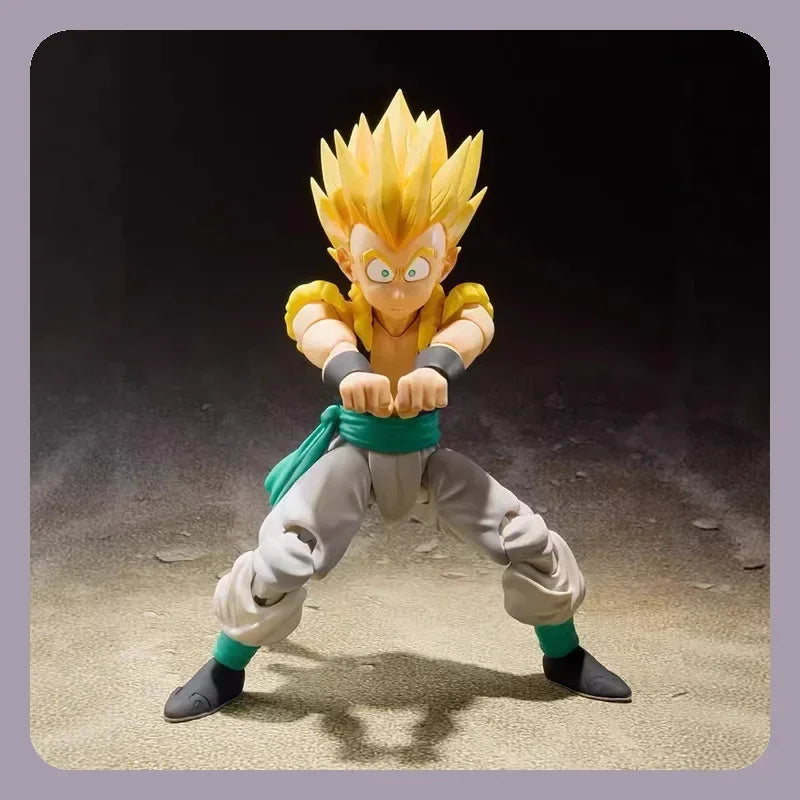 Super Saiyan Gotenks Dragon Ball Anime Articulated Figure - Collectible Model Statue for Desktop Decoration Anime Fans Gift