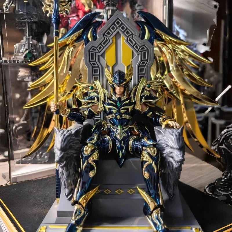 Toypoint Saint Seiya EXM Odin Asgard God Warrior with Throne Knights of the Zodiac Collectible Figure In Stock