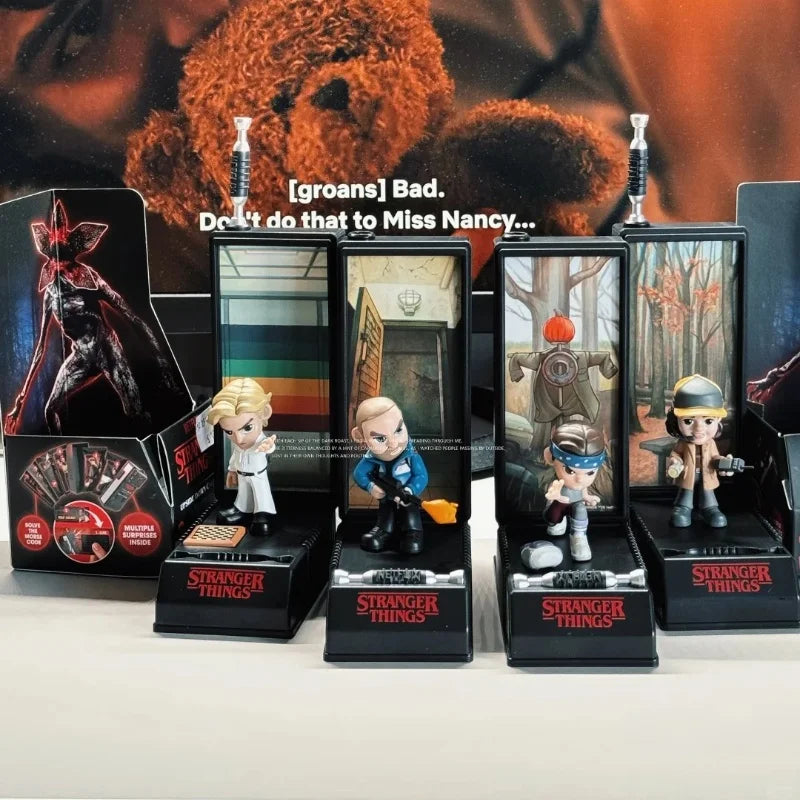 Stranger Things Upside Down Capsule Series 3 Blind Box Original Anime Figure Collectible PVC Model Max Eleven Merch Mystery Gift
