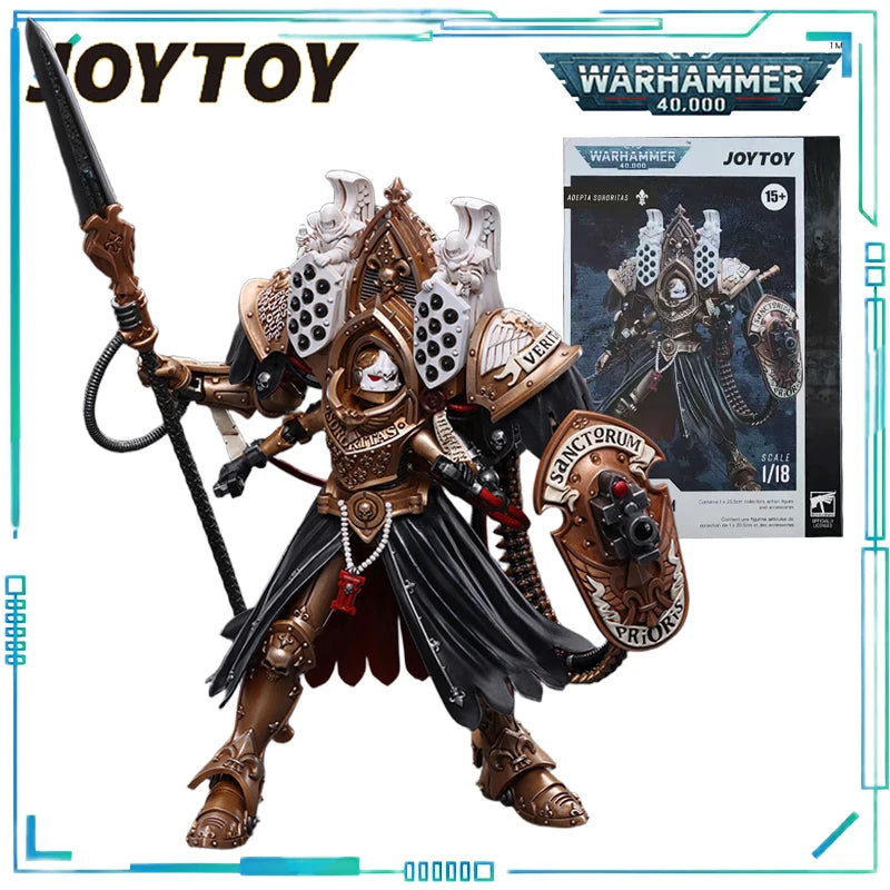 JOYTOY Genuine JOYTOY X Warhammer 40K Series The Holy Mother of The Sisters of Soul Mowenwar Finished Model Toys Collectibles