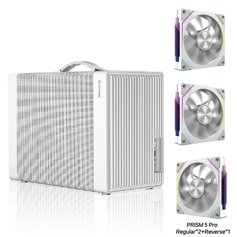 Power Train P40 M-ATX Side noodle  glass ITX Motherboard ATX/SFX Power Supply Support Type-C Desktop Portable MINI Small Chassis