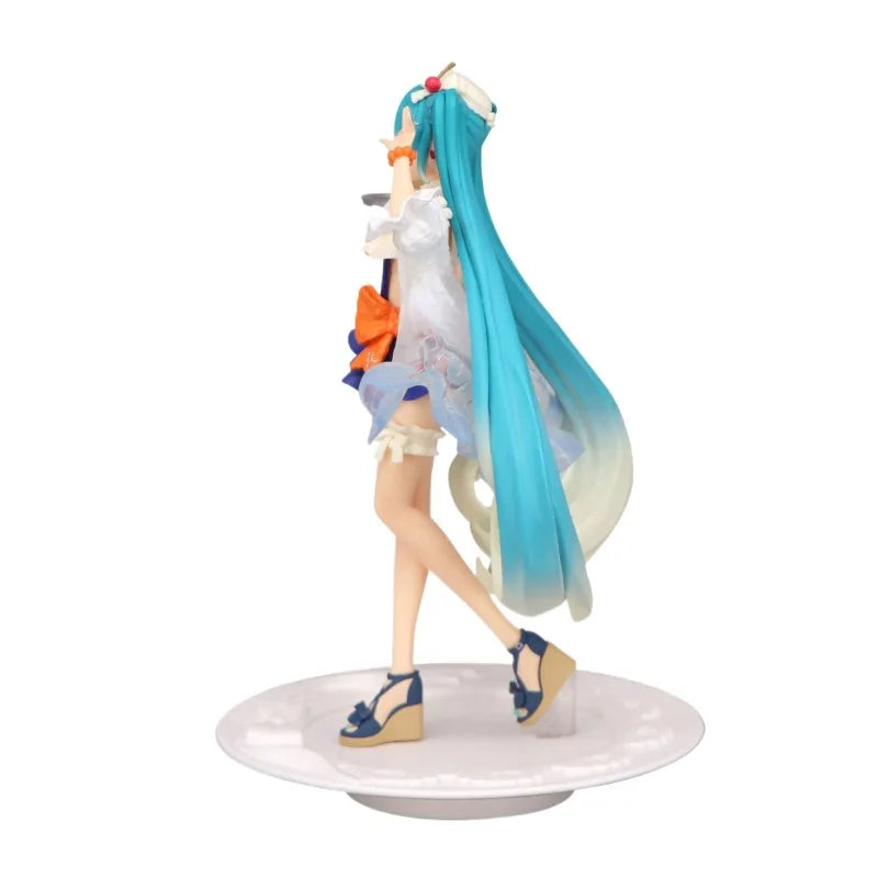 In Stock Genuine FuRyu Piapro Characters Hatsune Miku Exc∞d Creative Sweet Sweets Tropical Juice Ver Anime Cartoon Model Toys
