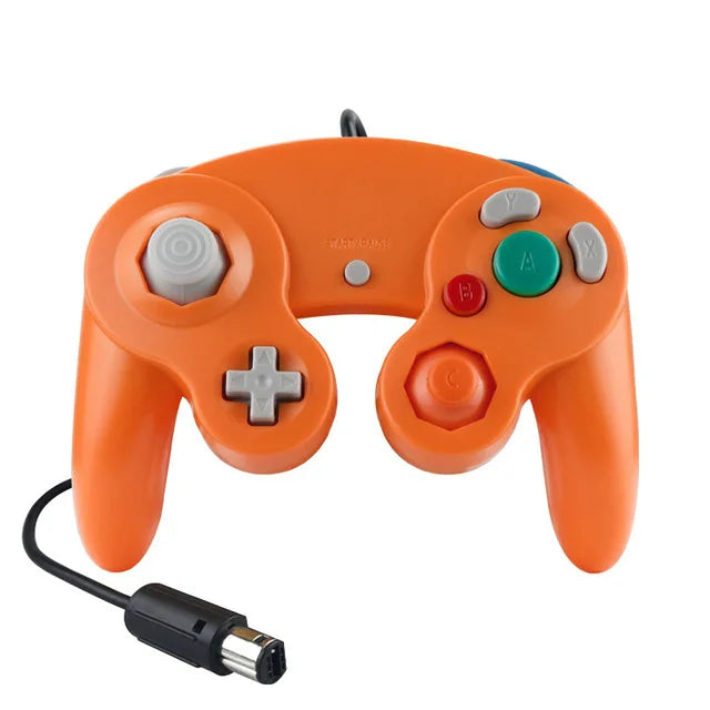 For Game Cubes Controller Single Button For NGC For GC Controller For PC NGC Wired Gamepad Joystick