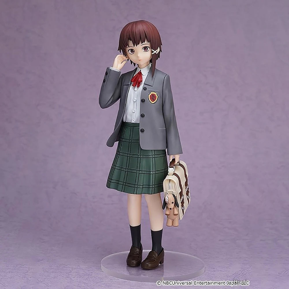 IN Stock Original Genuine GSC POP UP PARADE Serial Experiments Lain Iwakura Lain L size Action Figure Model Collectible Toy 23cm