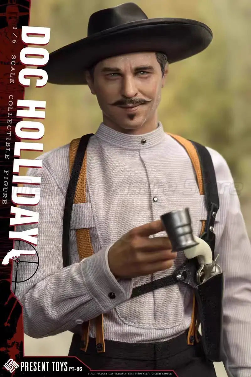 【MT】PRESENT TOYS PT-SP86 DOC HOLLIDAY 1/6 Action Figure Model Toy