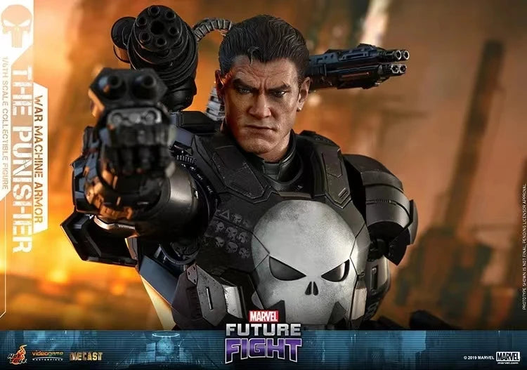 【MT】Hot Toys VGM33D28 "Marvel: Future Fight" Punisher (War Machine Armor) 1:6 Scale Alloy Collectible Doll Movable Figure Toy