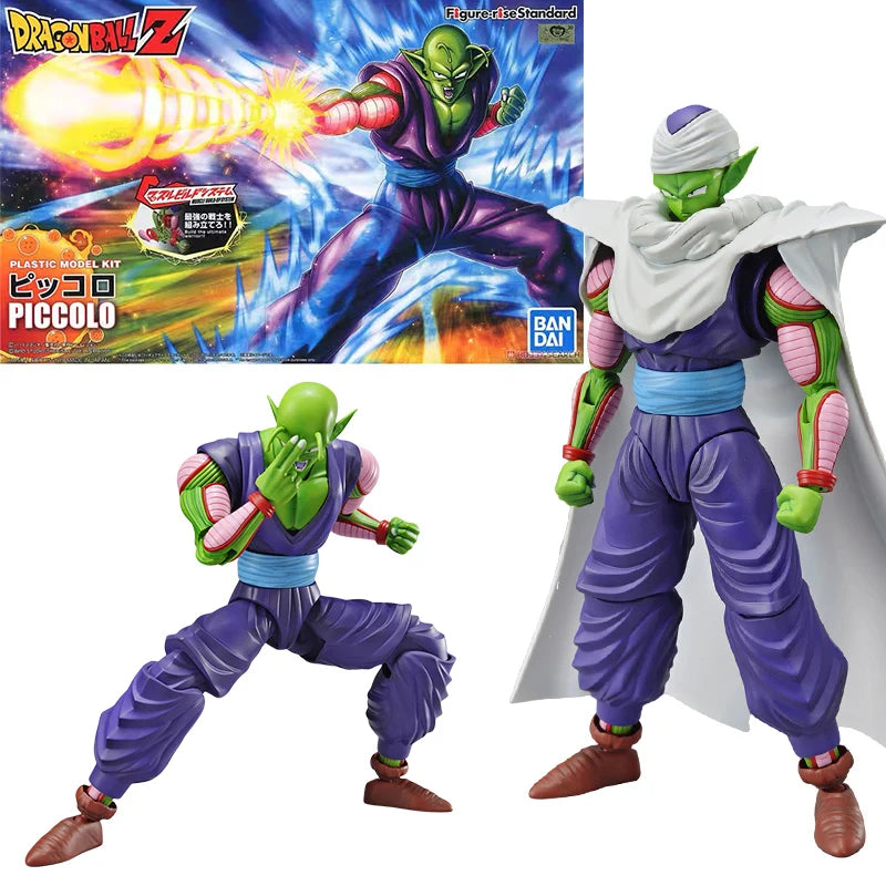 Bandai Genuine FRS Dragon Ball Son Goku Son Gohan Vegeta Frieza Super Saiyan Anime Action Figure Assembly Model Toys Gift Kids