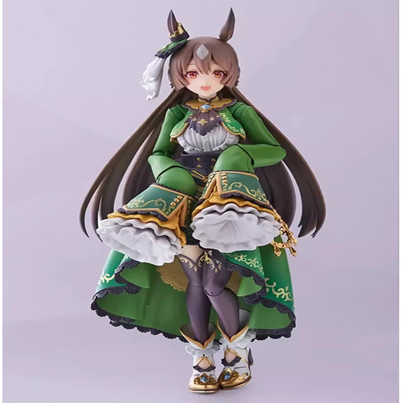 Bandai Genuine SHF Horse Racing Girl Pretty Derby Satomi Diamond - Action Figure Figure Collection Gift