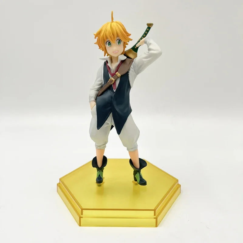 21cm POP UP PARADE The Seven Deadly Sins Ban Anime Figure Dragon's Judgement Meliodas Action Figure Adult Collectible Model Toys